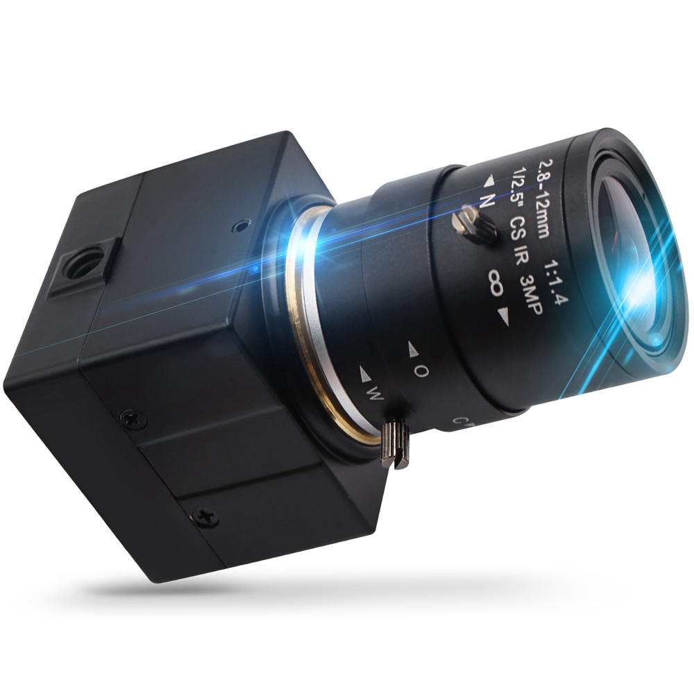 Мини-веб-камера ELP 1080P Full HD 30fps 60fps 120fps USB-камера с ручным зумом 2,8-12 мм варифокальный объектив для ПК Skype, Видеозвонок