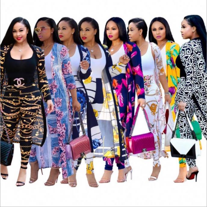 Fall 2021 women clothes women african print dresses autumn plus size fall dresses for women