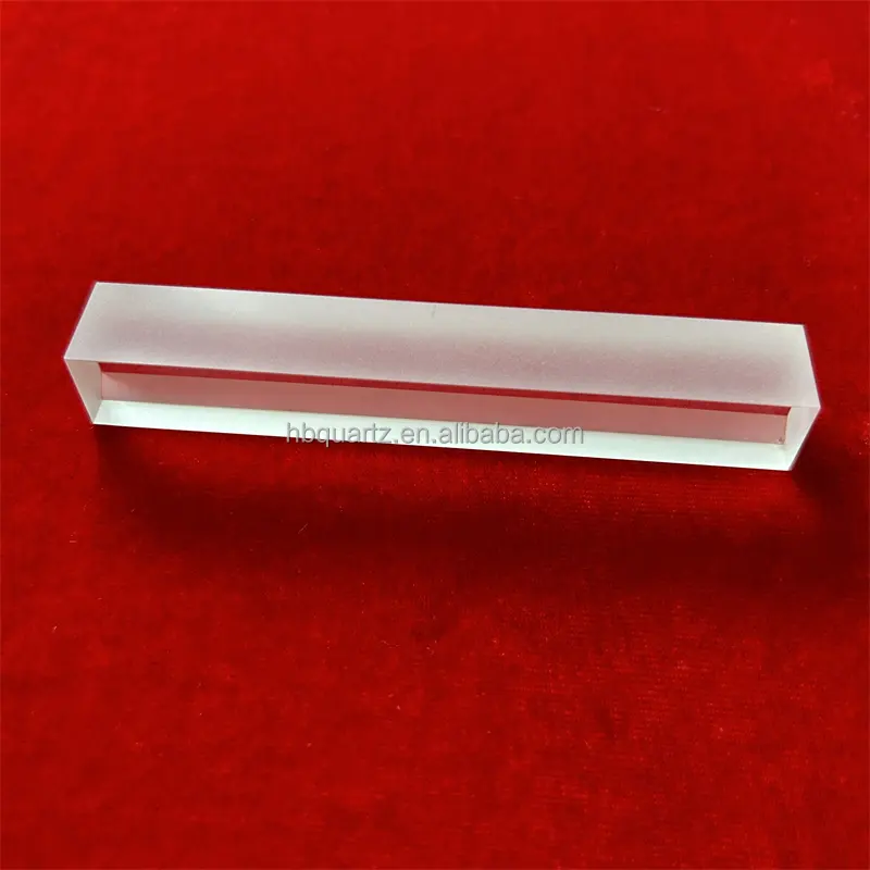 High purity opaque silica quartz rod square quartz bar