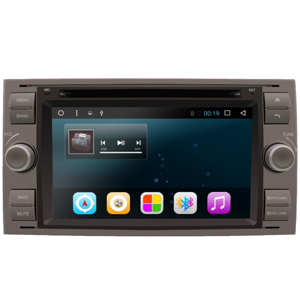 YHT Ford 2004-2007 Car Radio 2 Din 7" Multimedia Video Player Touch screen Navigation Stereo GPS Android 10.0