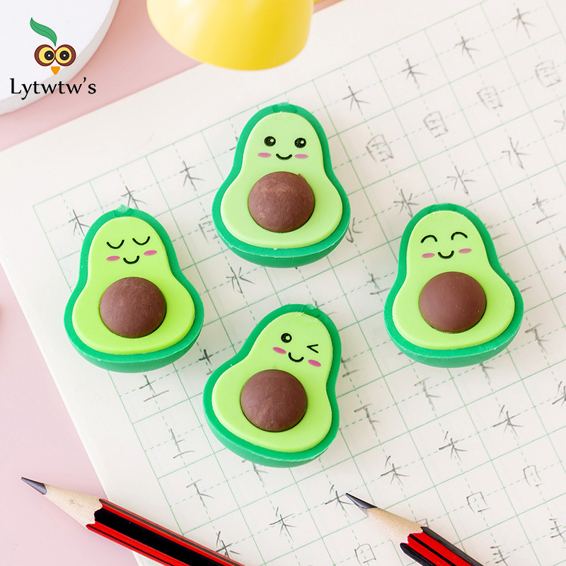 Student Stationery School Office Supplies Children Erasers For Kids Gift Creative Pencil Rubber Eraser