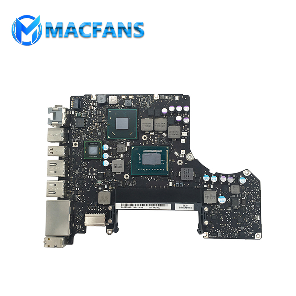 Оригинальный A1278 материнская плата i5 2,5 ГГц/i7 2,9 ГГц для MacBook Pro 13 "2012 A1278 материнскую плату MD101 MD102 820-3115-B