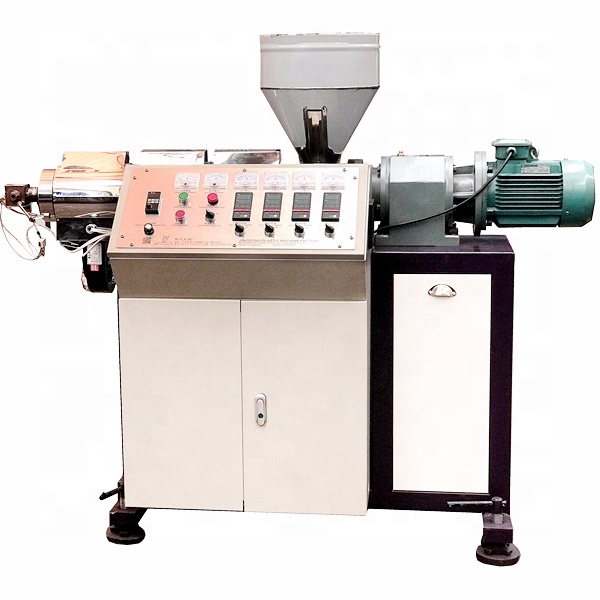 Plastic Auxiliary Extruder Machine PIPE Profile Sheet Film Filament Granules Wire High Productivity Pelletizing Single-screw