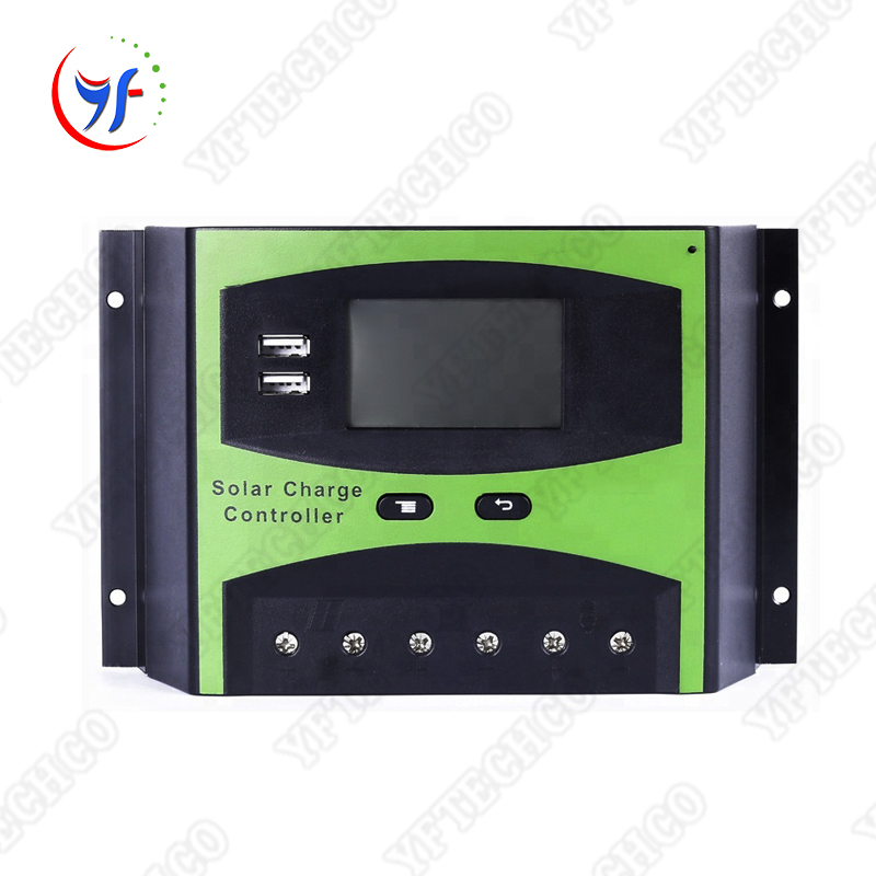 Pwm Mppt Mttp Powmr 40A зарядное устройство на солнечной батарее 60A контроллер регулятор дешевые контроллеры заряда 20A 30A 100A 100 A