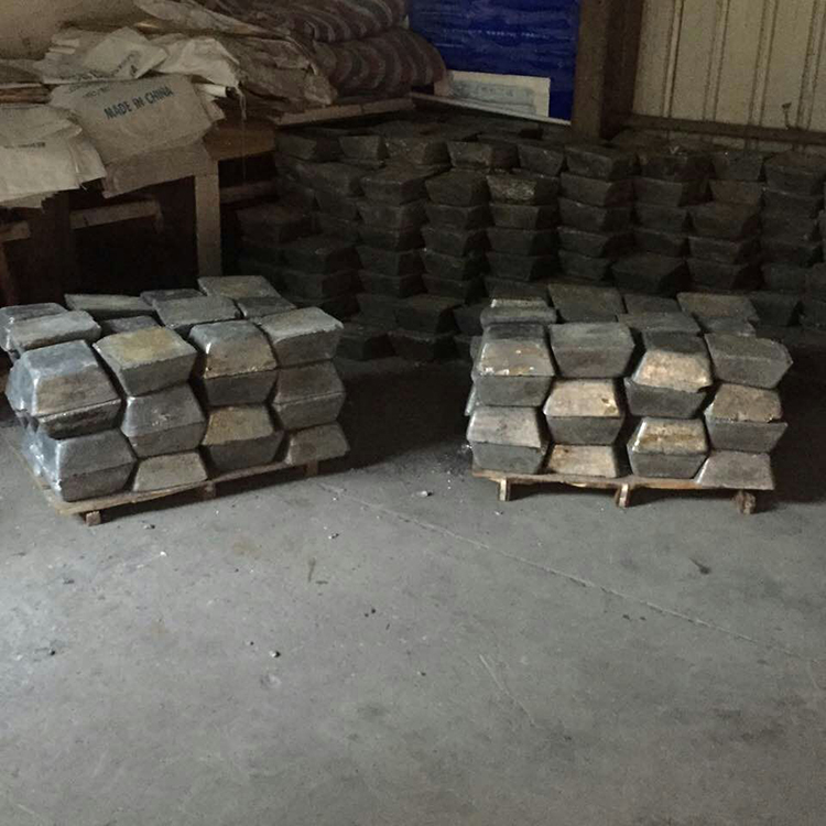 Легированное сырье antimony (Sb) металлический слиток