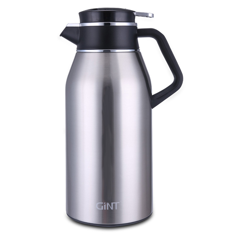 Factory direct Double wall stainless steel sliver thermal pots coffee pot