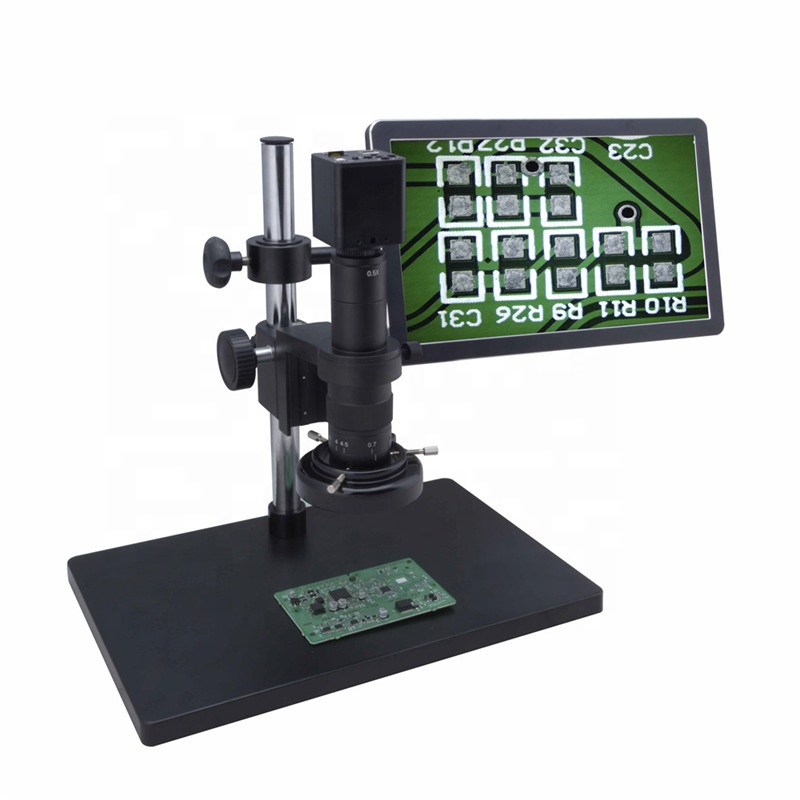 OEM 1080 PCB Inspection Take Photo Video Optical Microscope Cheap Price 16MP for H-D-M-I Full HD 1920