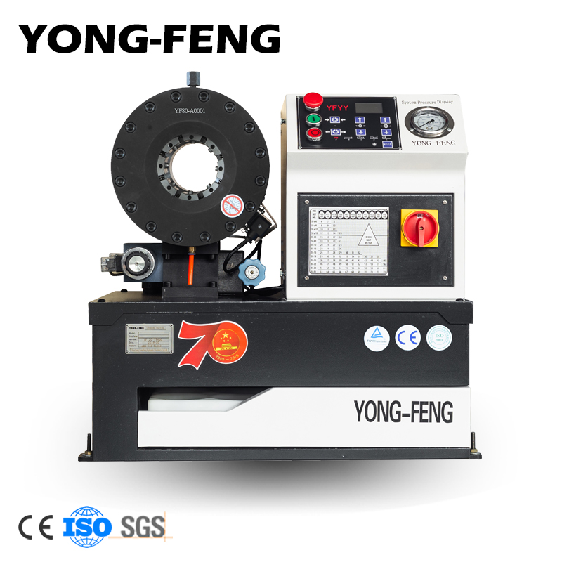Цифровой обжимной станок для шлангов YONG-FENG Y80