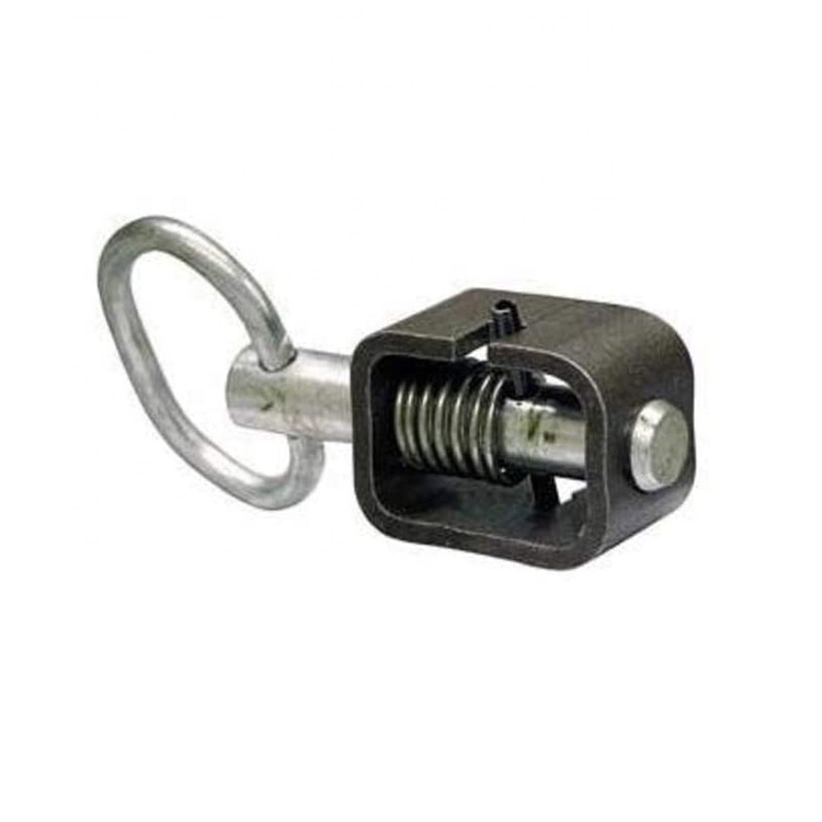 Weld-On Zinc Spring Latch Trailer Door Latch/Spring Tube Latch 5/8"