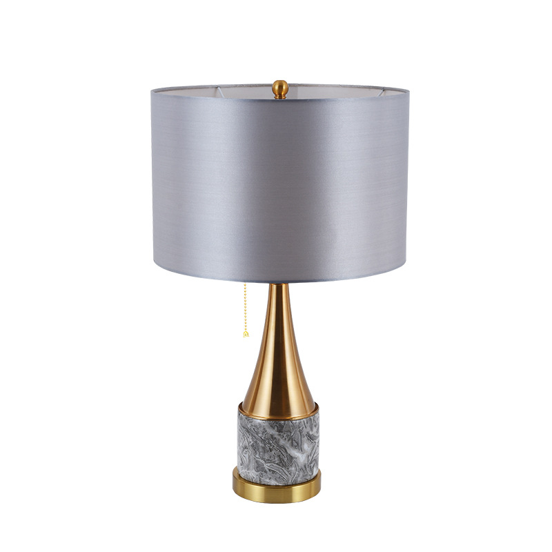 Desk Lamp Table European Marble Desk Lamp Hotel Bedroom Modern Bedside Cordless Luxury Led Table Lamp