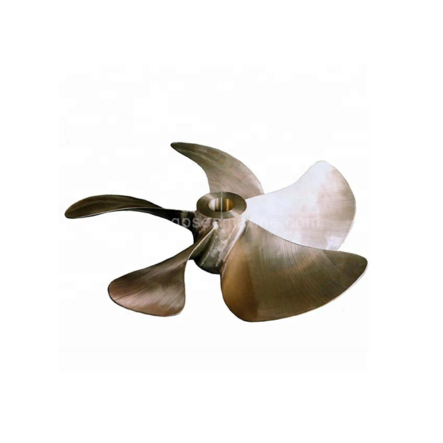Boat propeller Customized Material Bronze CU1 CU3 CU2 Marine copper inboard propeller