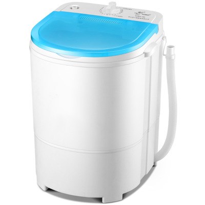 Light drum washing machine is easy to carry simple to operate miniature portable washing machine