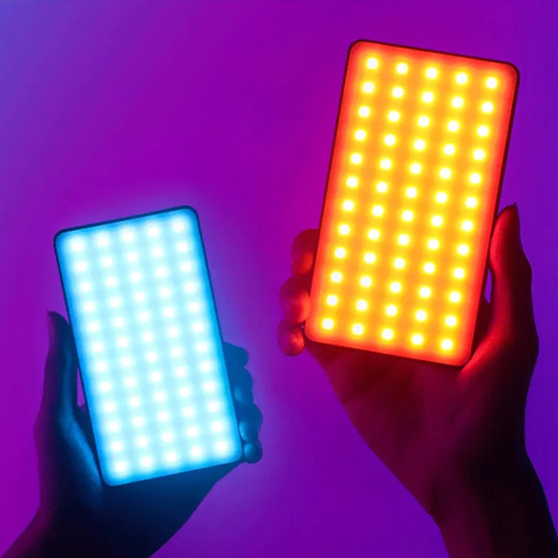RGB светодиодный видеосъемка полноцветная камера 2500-9000k панель Rgb BSCI Youtube видео живой макияж для видеоконференции