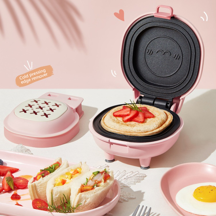 350w Mini Breakfast Machine Sandwich Maker Waffle Maker