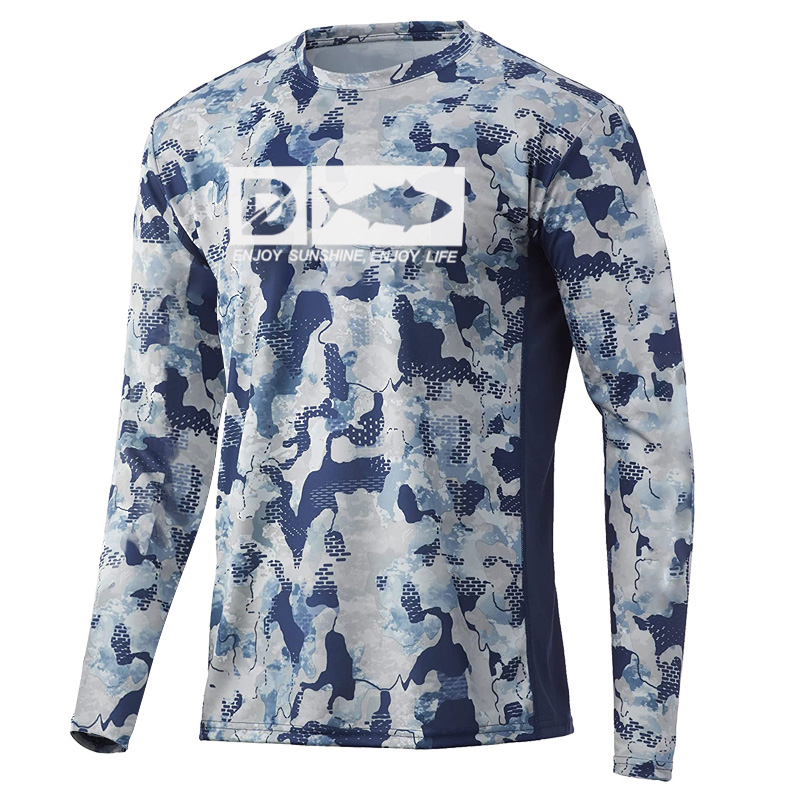 custom sublimated tournament fishing shirt wholesale upf uv polyester shirt