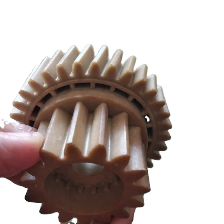 Custom high precision PEEK plastic gears PEEK plastic pinion PEEKspiral gear