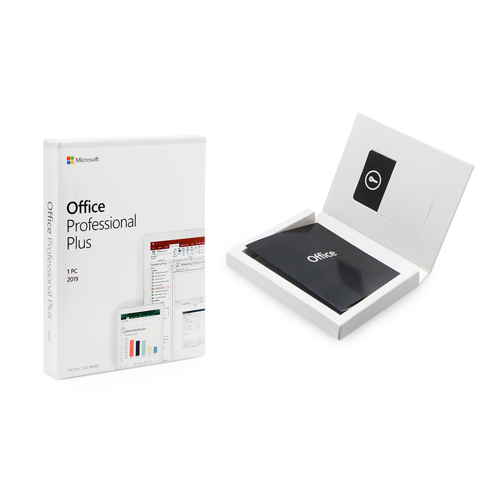Office 2019 Pro Plus PKC для 1 шт. Футляр для ключей во всем мире 100% онлайн Активация DHL Бесплатная доставка Гарантия длится 6 месяцев