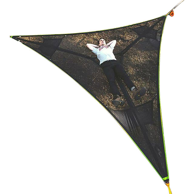 camping outdoor backpacking triangle 2-3 person tree bed hammock