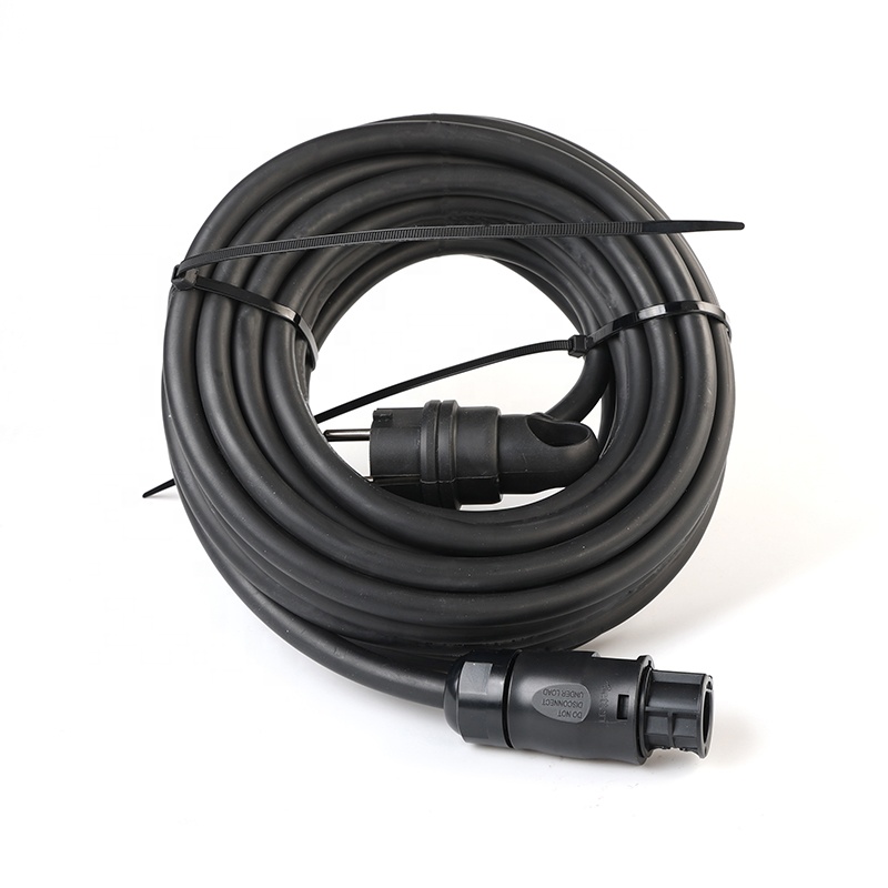 IP68 BC01 Женский 3 м кабель для IP44 Schuko штекер резиновый провод 3g 1, 5 мм2 шнур питания