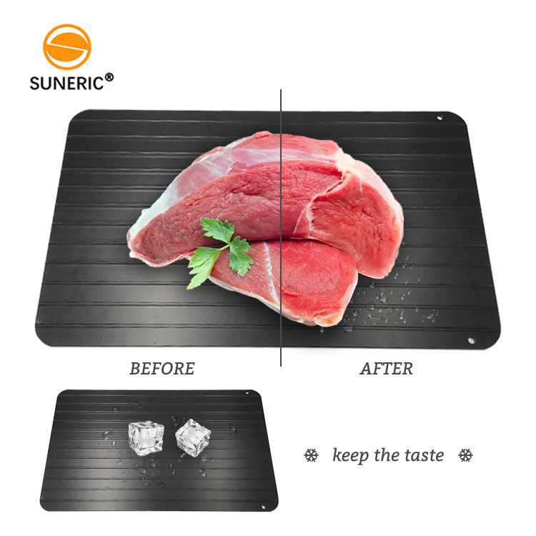 Defrost thawing board fast frozen food thaw plate defrosting tray for frozen meat