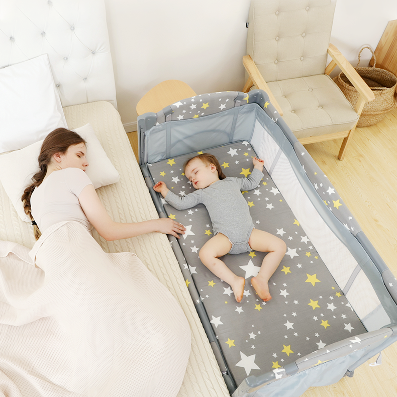 2021 Cheap Multifunctional Baby Bumper Bedside Crib Bads Infant Mobile For Baby Bed Room Safety