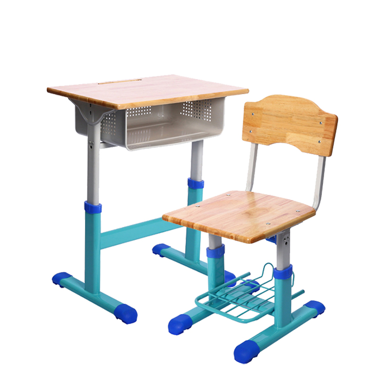 School Furniture Direct Supplies Student Lifting Desks And Chairs with Storage Shelves