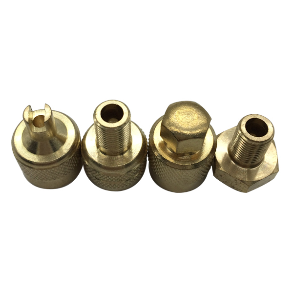 Copper Cap With Large Core Cavity Brass Tire Valve Cap Tire Valve Stem