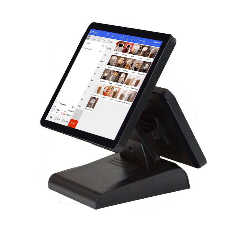 ComPOS 15 дюймов touch dual экран POS терминал POS система Epos машины POS1619D
