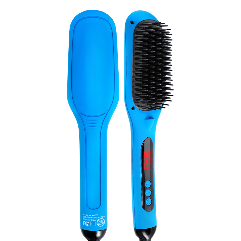 Professional fast electric straight hair comb shaper for hair styling