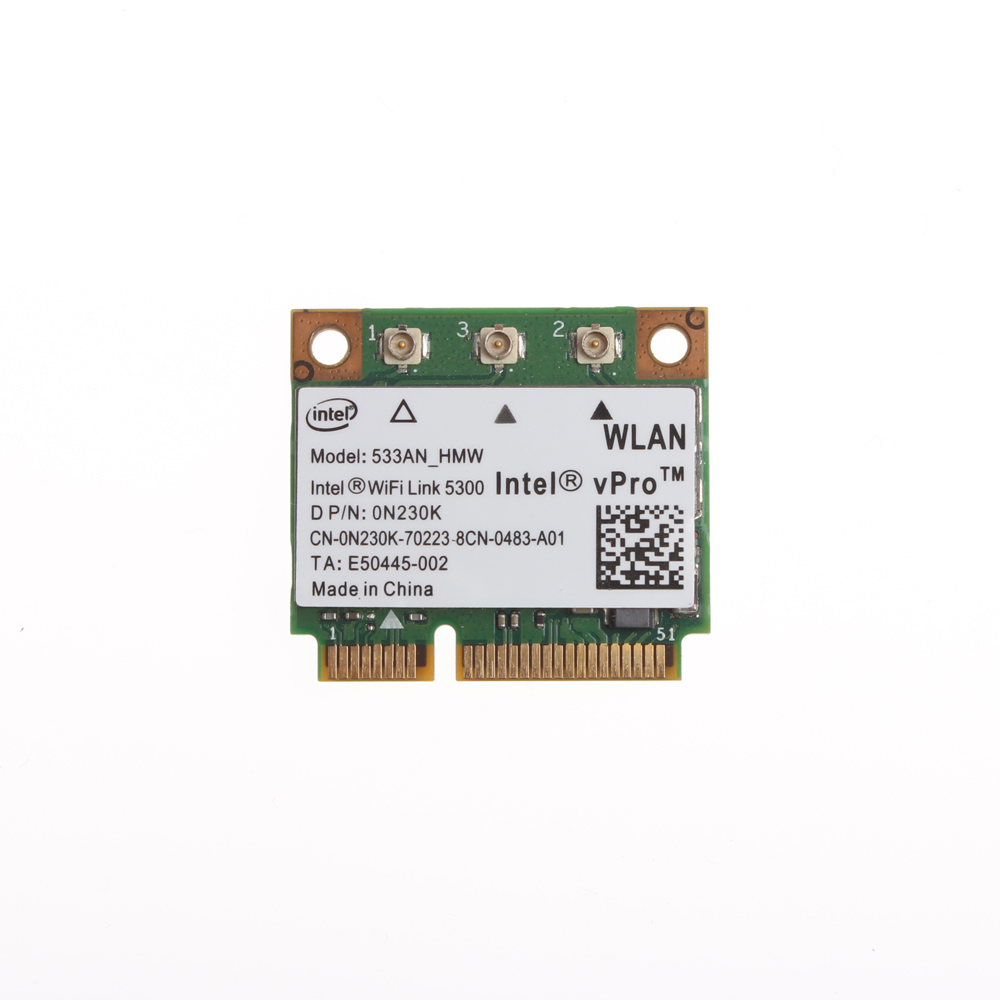 Ultimate N Wifi Link 5300 533AN_HMW двухдиапазонный 802.11b/a/g/n half-PCIe для Dell Latitude E4200 E4300 E6500 E5400