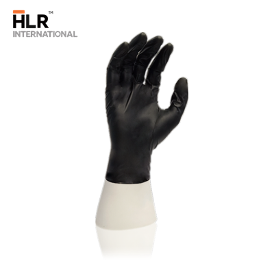 Nitrile Gloves Black Powder Free Disposable Cheap Nitrile Gloves Nail Salon Tatoo Use HLR