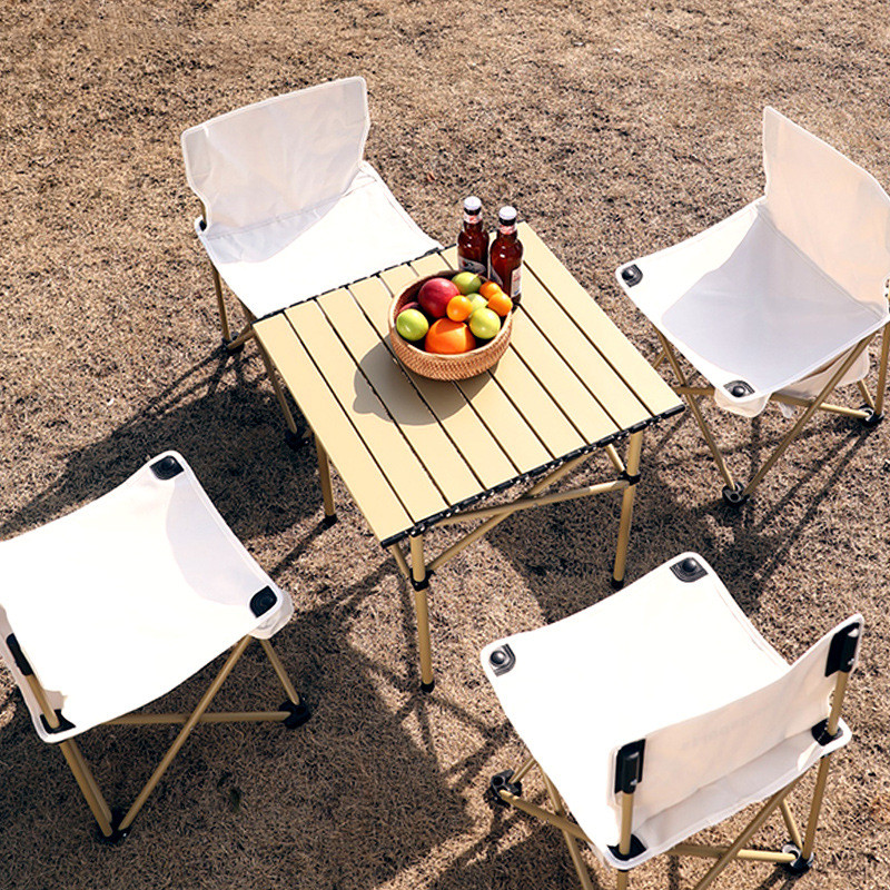 Cheap Aluminum Easy Folding Camping Table Camping Folding Table And Chairs Set