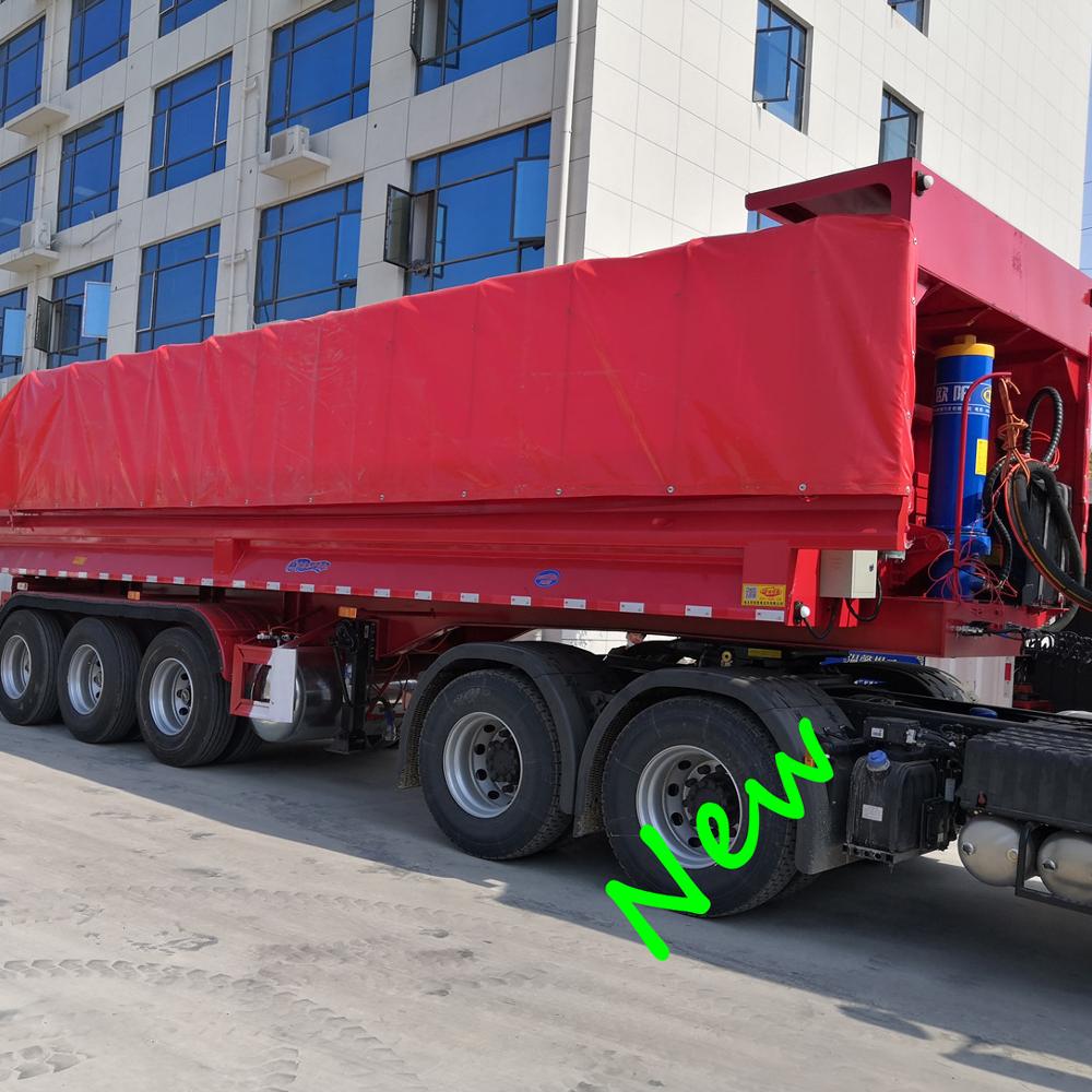 Oyjd traiersl 4 оси heavy duty боксеры u-типа коробке самосвал б/у использовать песок земля якобы из транспорта 40cbm в строительства на продажу