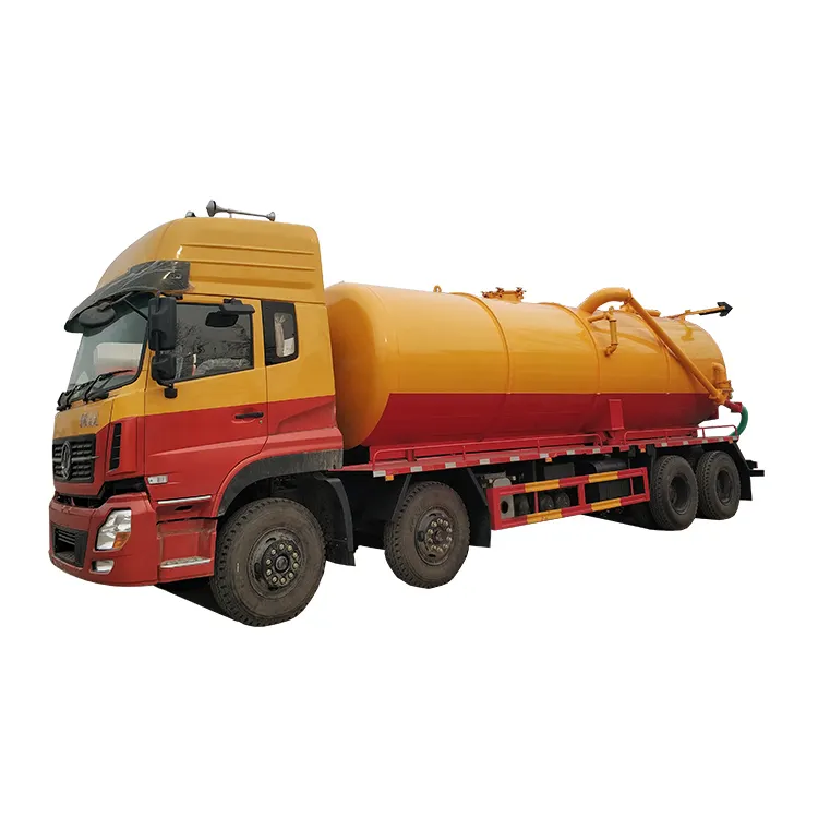 8m3 10m3 Dongfeng 4*2 High Pressure Sewer Sludge Vacuum Sewage Suction Truck