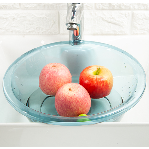 Hot Selling Bathroom Supplies Plastic Wash Basin Eco-friendly, high quality for Kid Shower Plastic Baby Wash Basin Pink Green