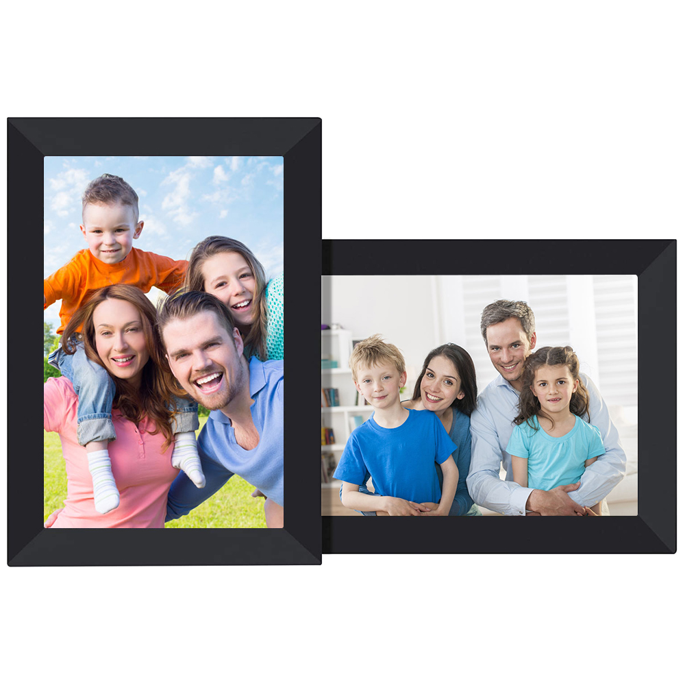 Лучший подарок, цифровая фоторамка с поддержкой Android, 10,1 дюймов, Wi-Fi, обмен фотографиями с помощью приложений рамко через смартфон с сенсорным экраном
