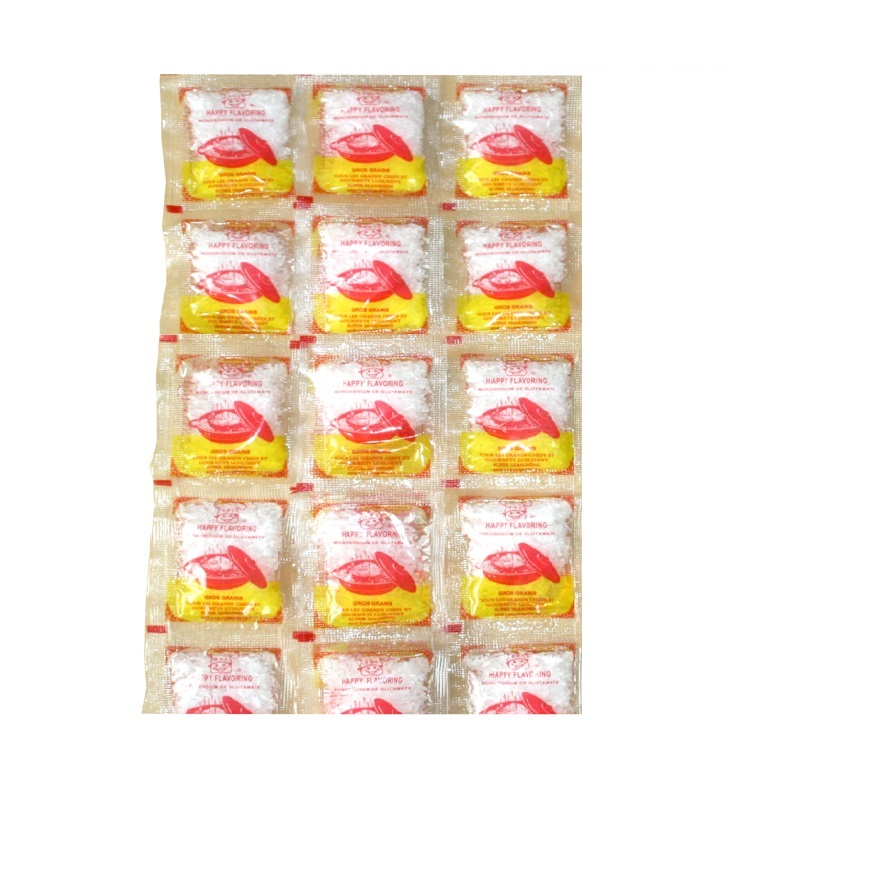 Factory Low Price Food Grade Super Seasoning Monosodium Glutamate 3g*12/bag