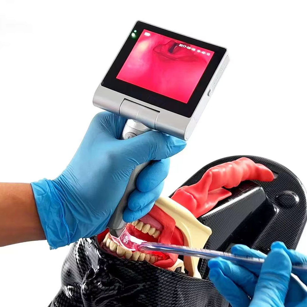 Sensorendo Portable Rechargeable Video Laryngoscope Set Factory Price Intubation Equipment with Electric Power Source