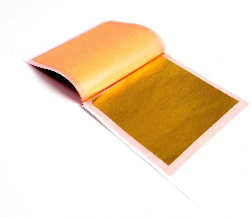 24K real gold chips edible gold leaf for cake dessert and bakery food