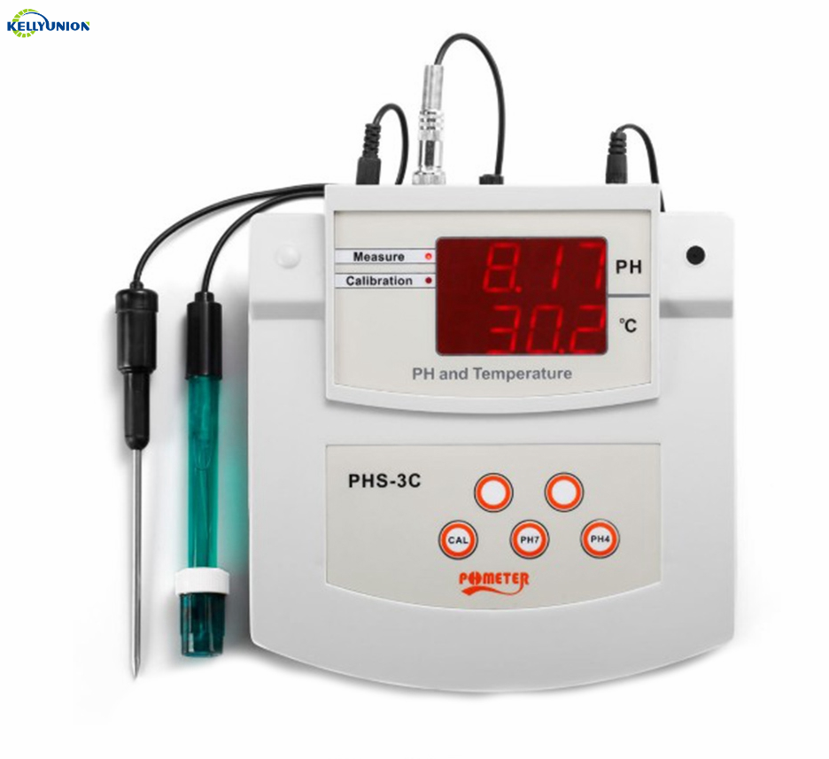 Precise Digital Excellent Durable PH Meter acid alkalinity measuring instrument with temperature Compensated