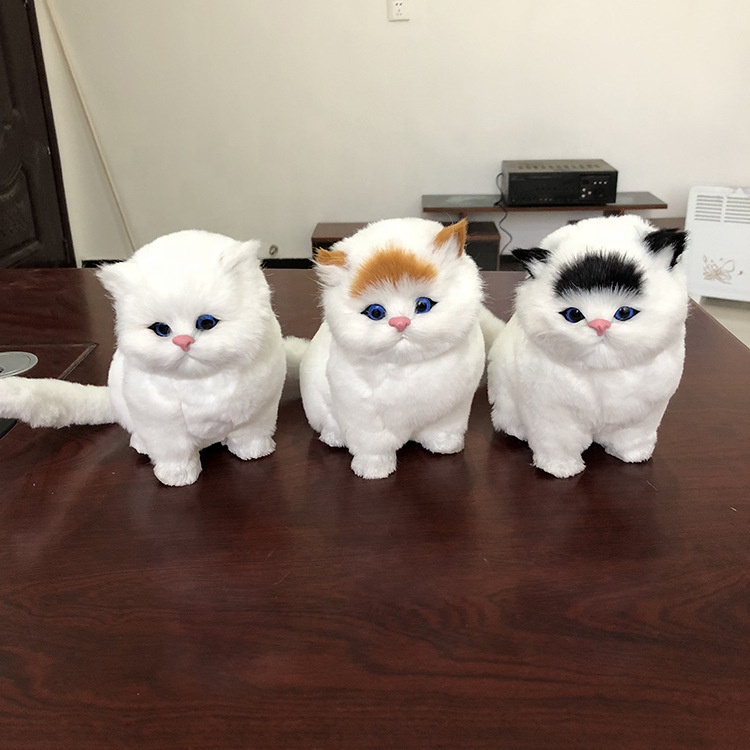 Индивидуальная имитация кота, игрушка для детей, детская мягкая кукла, плюшевая имитация кота, плюшевые игрушки, мягкая кукла-животное