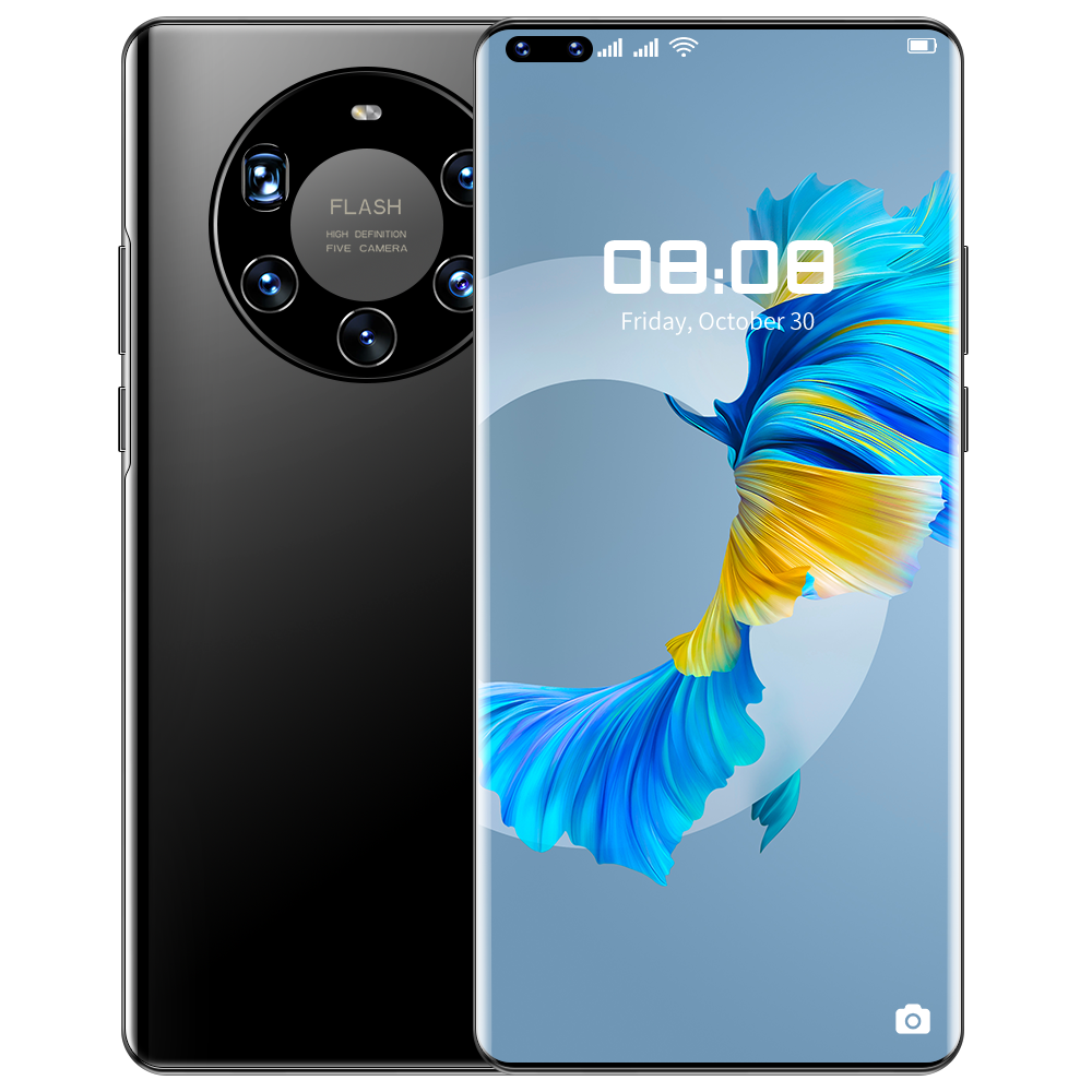 Новинка 100% оригинальный экран 6,7 дюймов Android телефон 8 + 512 Гб Wifi камера GPS 3 sim-карты p43pro мобильные телефоны