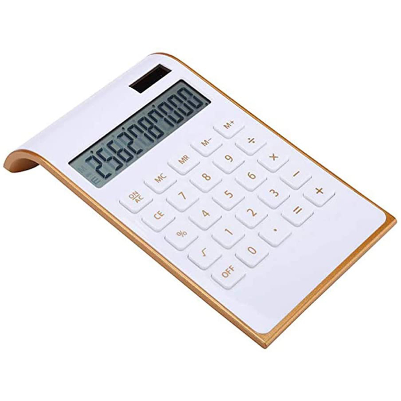ergonomics design mini calculator with dustproof bag