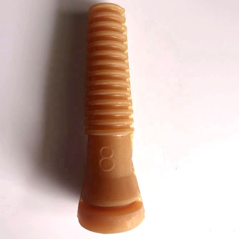 JIATAI low price natural rubber chicken finger defeather machine spare parts rubber finger making machine