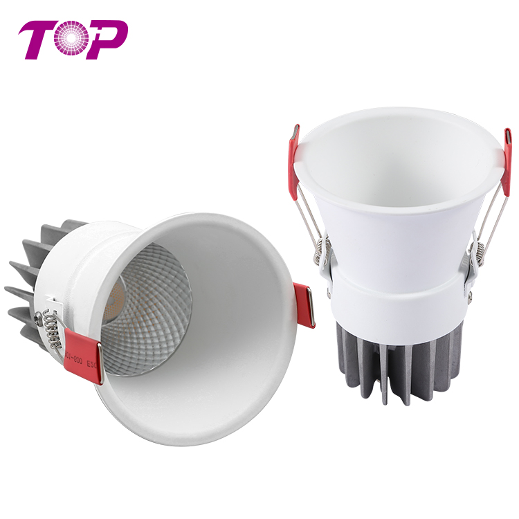 DGLUX Hot Sale Indoor Aluminum Round Recessed Mounted 5W 10W 15W 20W LED Spot Light
