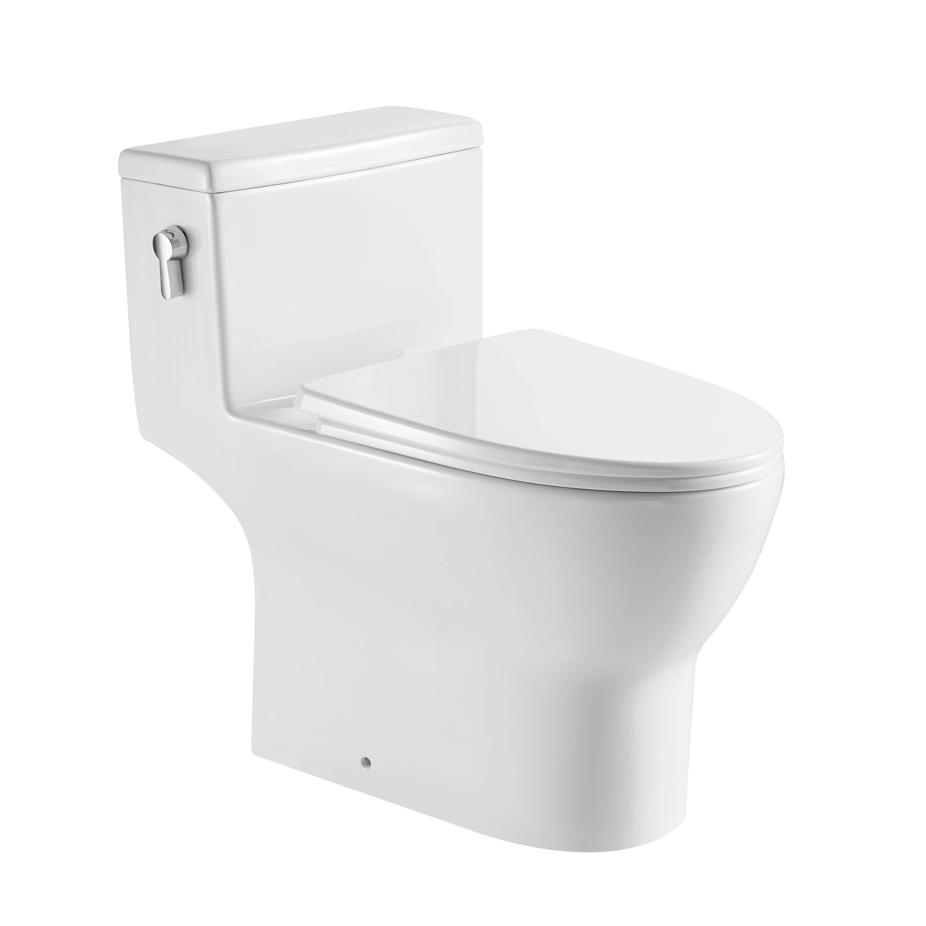 T113 Ceramic Toilets Ceramic One Piece Toilet for Bathroom