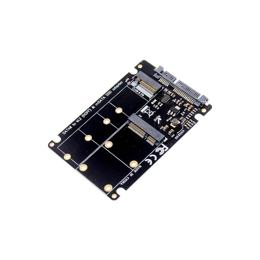 2,5 дюйма SATA M.2 или mSATA SSD адаптер