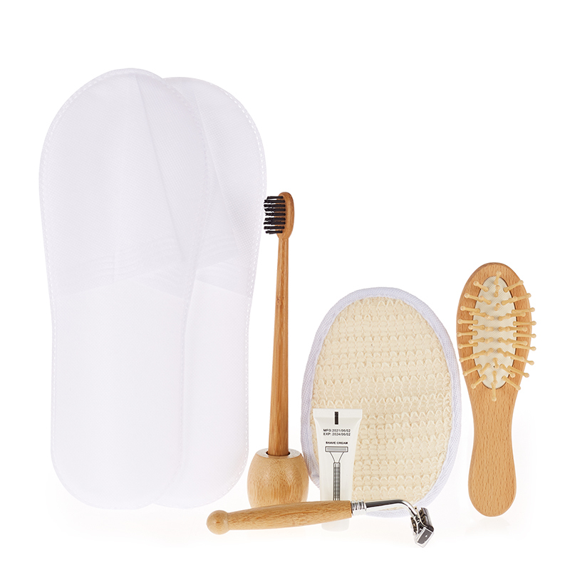 Customized Wholesale Hotel Supplies and Hotel Amenities Biodegradable Amenity Set
