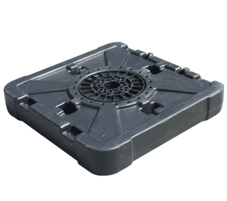 High Quality And Low Price Hp-pe Material Black Umbrella Stand Base