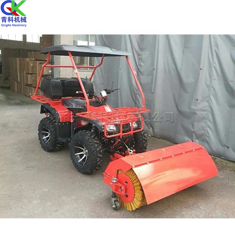 Large area snow clearing machine Pavement snow cleaning equipment Stepless variable speed snow remover